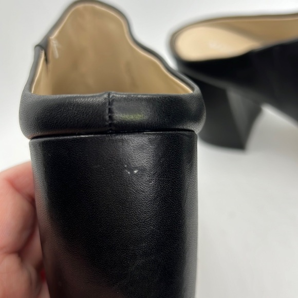 Marc Fisher Fragni Leather Heeled Mules - Picture 6 of 6